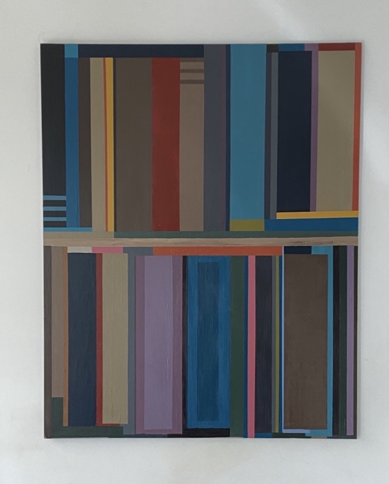 “Controlled Confusion” 120x150cm. Acrylic on canvas.